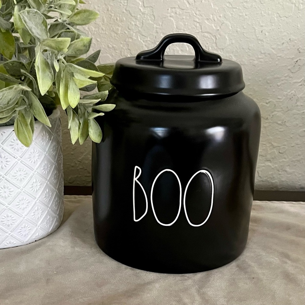 Rae Dunn BOO  Canister